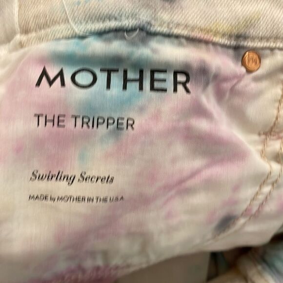 Mother The Tripper Tie-Dye Women Jeans - Size:‎ 27 - Picture 10 of 11